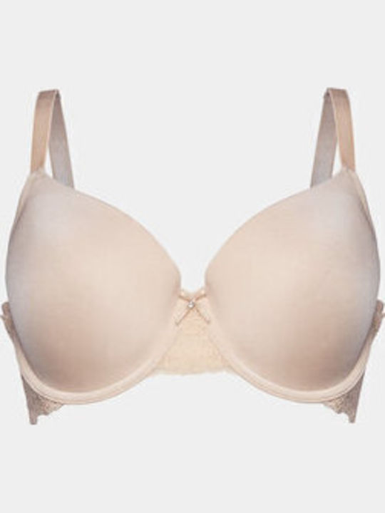 Beige Сутиен с Банели