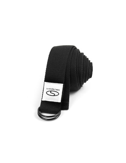 SMJ Sport Yoga Belt in Black Color