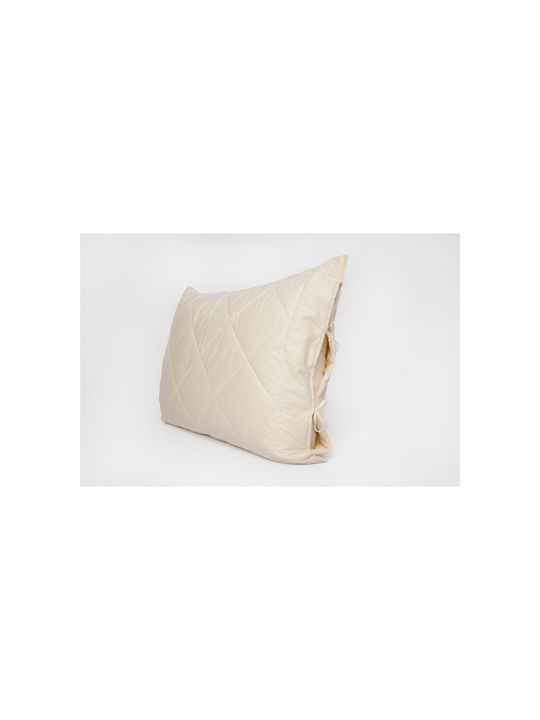 Valeria Home Калъфка за Възглавница Шити Quilted Merino wool 50x60см.