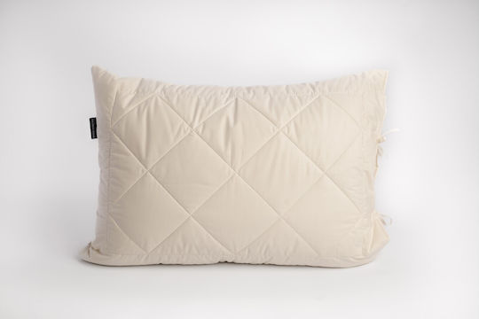 Valeria Home Μαξιλαροθήκη Καπιτονέ Καπιτονέ Μαλλί Merino 50x60εκ.