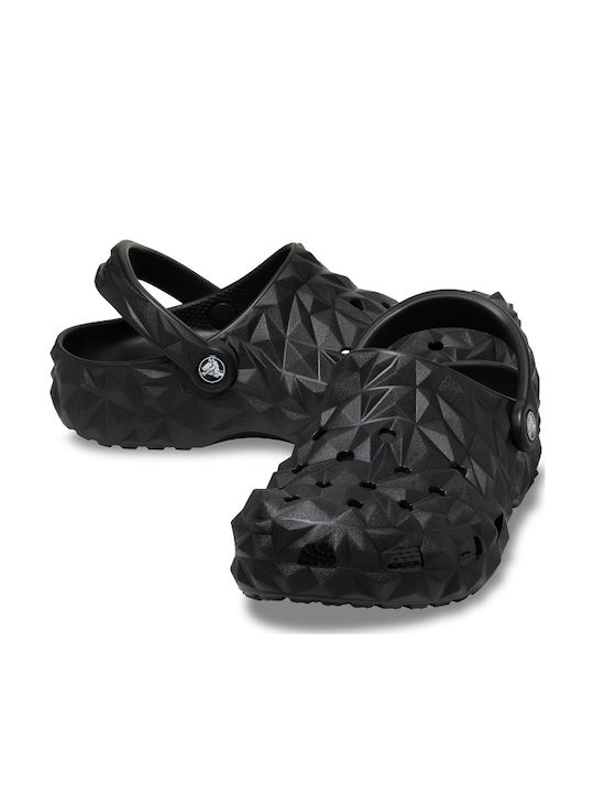 Crocs Classic Geometric Clog Women's Clogs Black