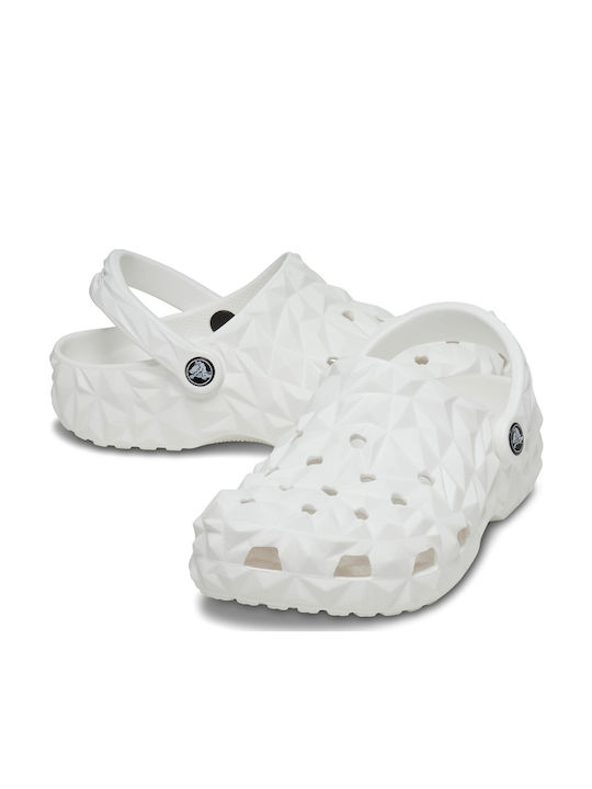 Crocs Classic Geometric Clog Clogs White