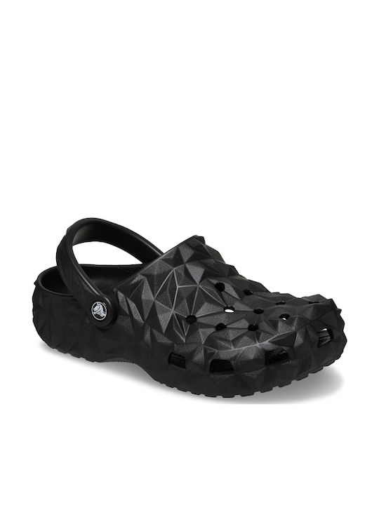Crocs Classic Geometric Clog Women's Clogs Black