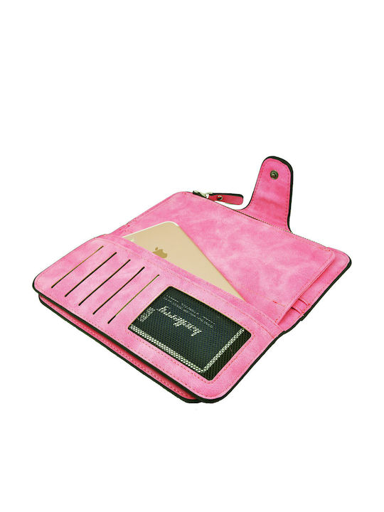 Groß Damen Geldbörse Klassisch Rosa