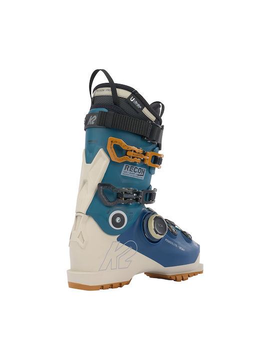 K2 Recon 120 Boa Ανδρικές Μπότες Σκι Μπλε