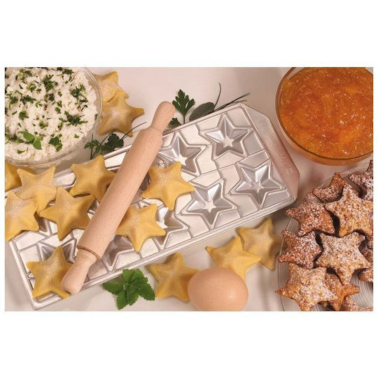 Imperia Sucitor de Bucătărie din Lemn pentru rulouri și planșete de patiserie D14cm 1pcs