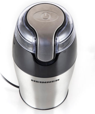 Heinner HCG-150S Electric Coffee Grinder 150W for 50gr Beans Silver