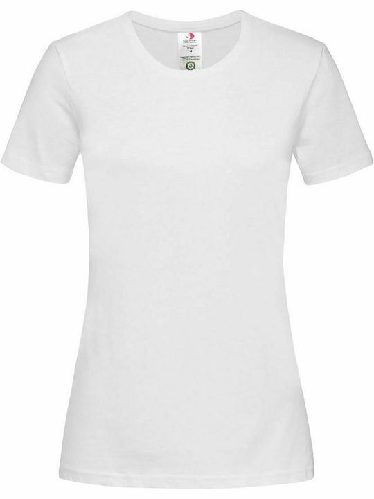 Stedman Women's Short Sleeve Promotional T-Shirt White