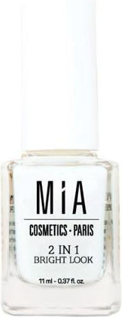 MIA Paris 2 in 1 Bright Look За укрепване на ноктите с четка 11мл
