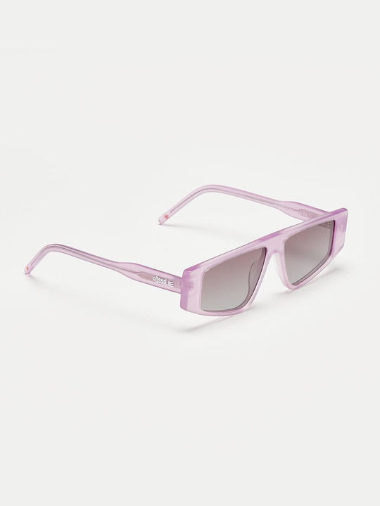 Cosselie Sunglasses with Pink Plastic Frame and Pink Gradient Lens 1802202401