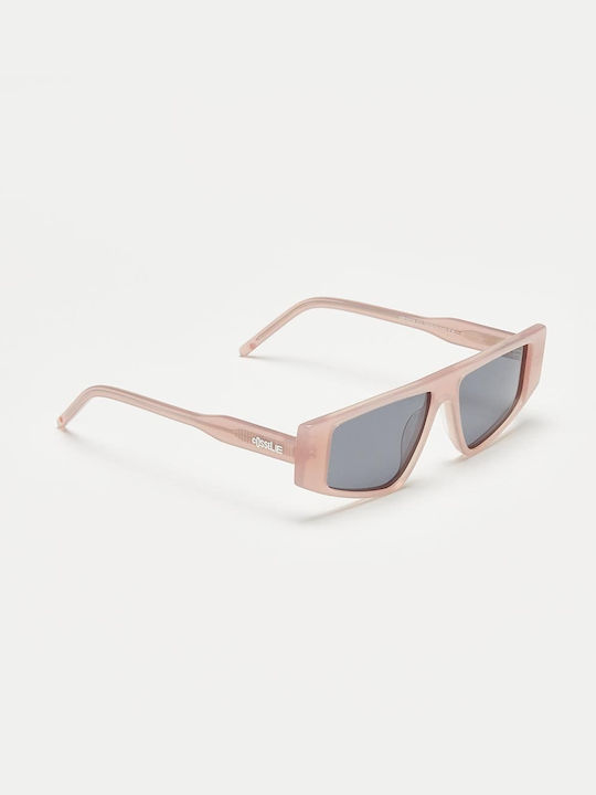 Cosselie Sunglasses with Pink Plastic Frame and Gray Lens 1802202399