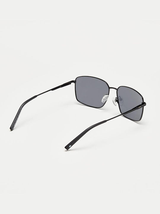 Cosselie Cable Male Sunglasses with Black Metallic Frame and Gray Lens 1802202459