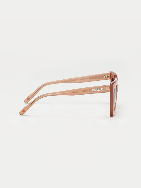 Cosselie Austin Ochelari De Soare Pentru Femei Cu Ramă Bej Din Plastic Și Lentile Bej Degrade 1802202372