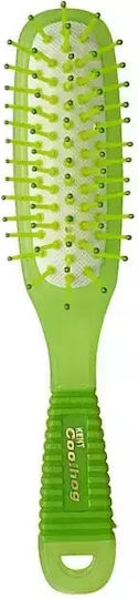 Kent Cool Hog Brush Royal Βούρτσα Μαλλιών Πράσινη