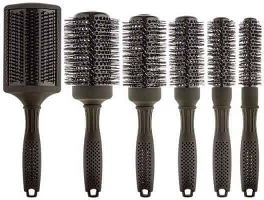 Head Jog Perie Ușoară Pentru Păr Neagră 53mm
