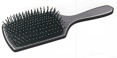 Farcom Inox Brush Βούρτσα Μαλλιών Ασημί