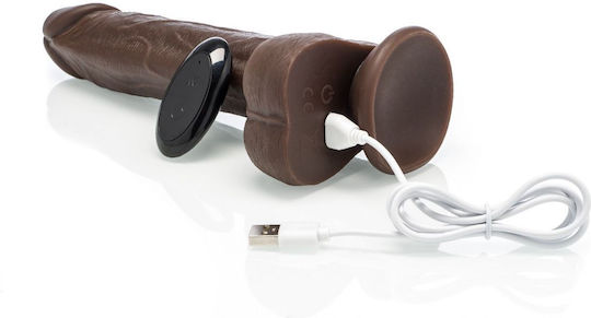 Zenn Realistisch Vibrator 3.8cm Braun
