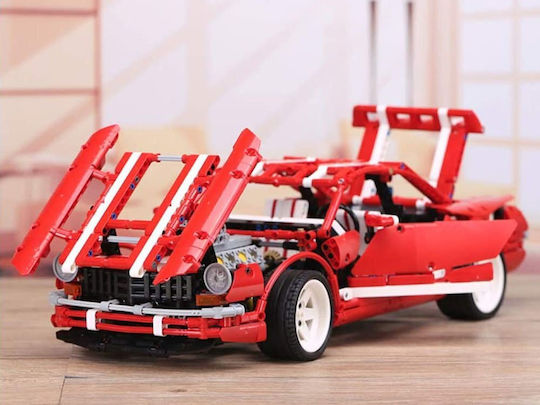 Jokomisiada Plastic Construction Toy Racing Car for Children 14+ years old+ Years