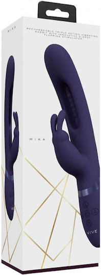 Vive Vibrator Rabbit 23cm Purple