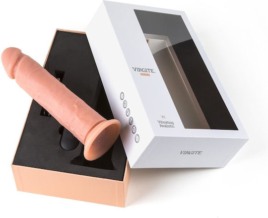 Virgite Realistic Vibrator 24.5cm Flesh