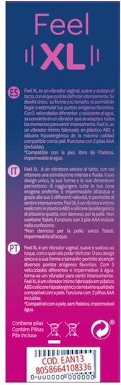 Control Feel Make Feel XL Vibrating Bullet Vibrator Geschoss 16cm Rosa