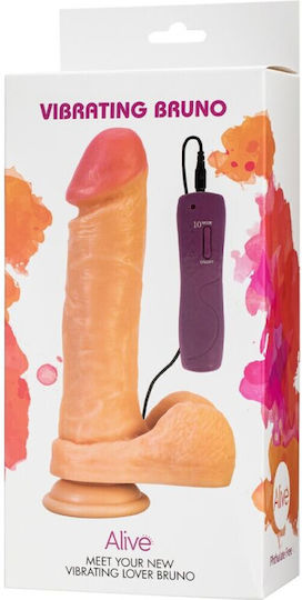 Adrien Lastic Alive Bruno Realistisch Vibrator 22cm Flesh