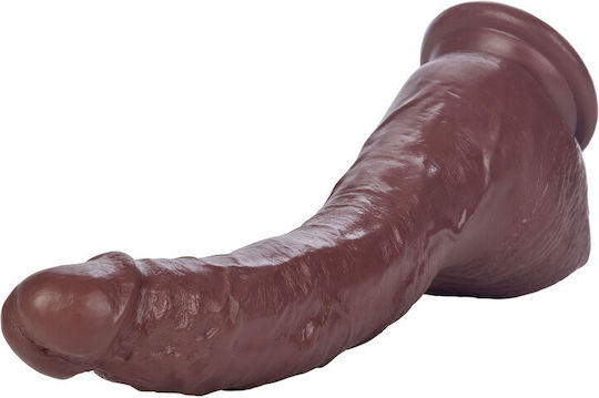 Calexotics Colt Adam Dexter's Genuine Cock Реалистично дилдо с Топки и Вендуза Кафяв 21см