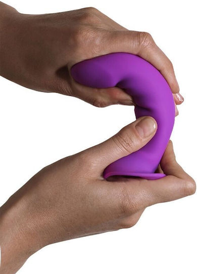 Adrien Lastic Hitsens Dual Density S06 Dildo Glass Dildo Purple 13.5cm