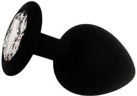 ToyJoy Diamond Booty Jewel Πρωκτική Σφήνα Large Διάφανη 9cm