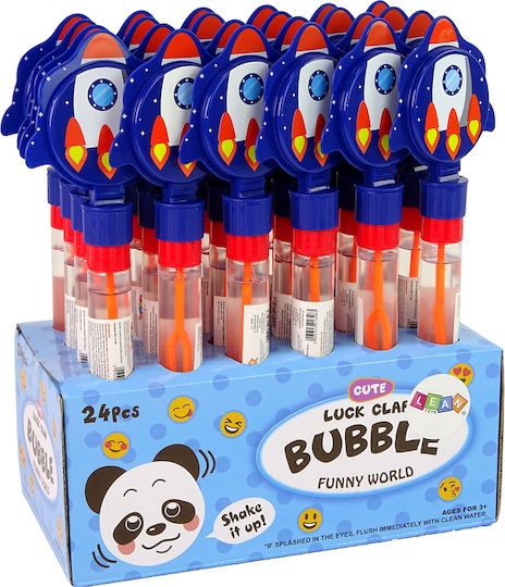 Lean Toys Bubble Makers Soap Bubbles Rocket 30 Cm Flapper