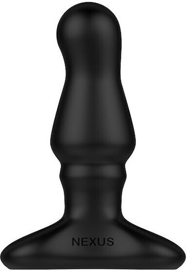 Nexus Bolster Anal Plug mit kabelloser Funktion und Vibration Schwarz 12.3cm