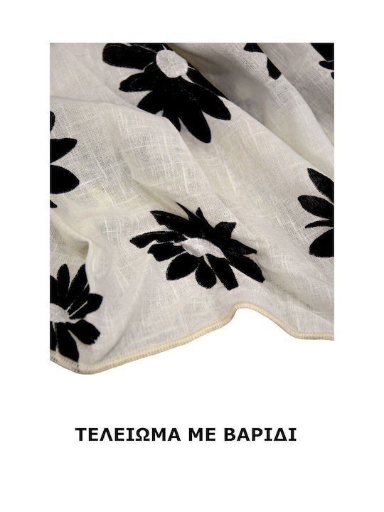 Decotelia Σετ Κουρτίνες με Τρέσα Λευκές 220x230εκ.