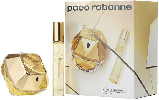Rabanne Lady Million Σετ με Eau de Parfum 2τμχ