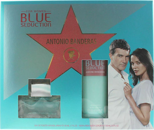 Antonio Banderas Blue Seduction Γυναικείο Σετ με Body Lotion