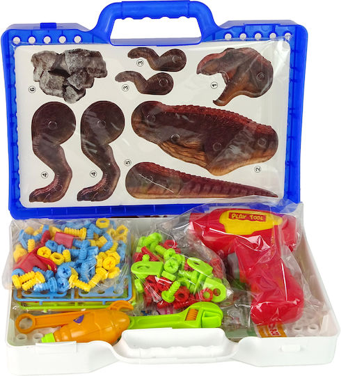 Plastic Construction Toy 3D Dinosaurs for Children 3+ years+ Years