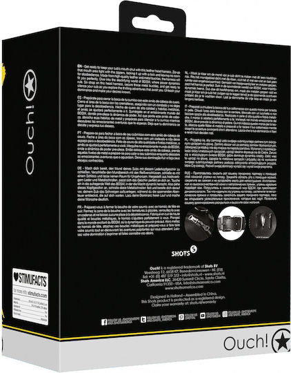 Shots Gag in Black Color