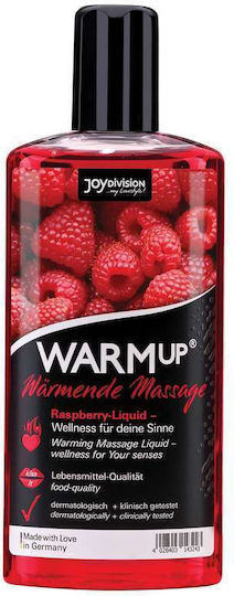 JoyDivision WARMup Massage Oil with Scent Raspberry 150ml