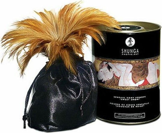 Shunga Sweet Snow Body Powder with Scent Raspberry Feeling 228gr