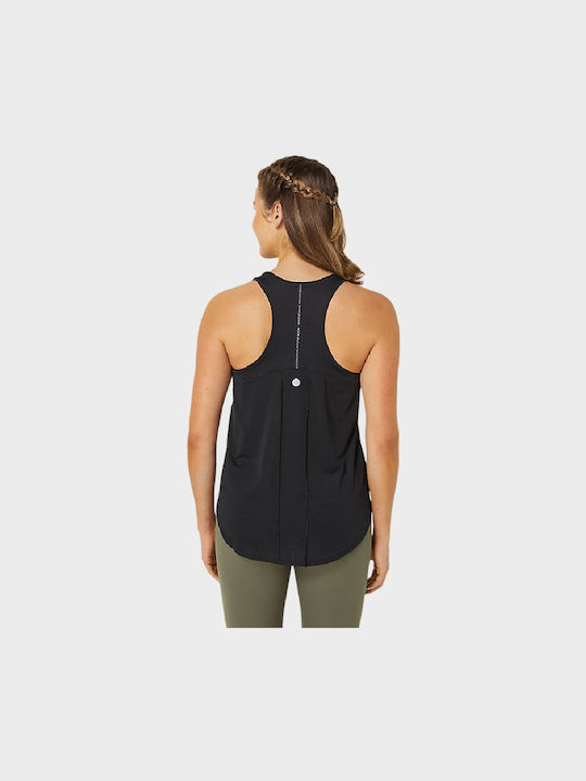 ASICS Damen Sportliches Bluse Ärmellos black