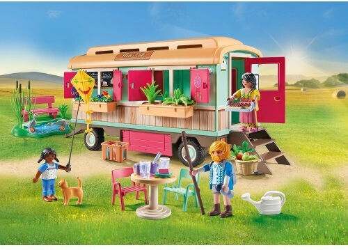 Playmobil Държава Кафене-Каравана за 4-10 години