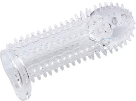 Chisa Novelties Nubby Sleeve Penis-Verlängerung Transparente 14.5cm