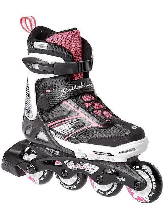 Rollerblade Spitfire Inline Einstellbar Rollers Schwarz Erwachsene/Kinder