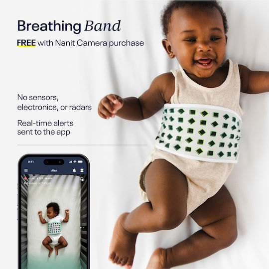 Nanit Pro Baby Monitor , with Two-way Communication & Lullabies