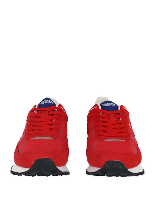 Gas Herren Sneakers Rot