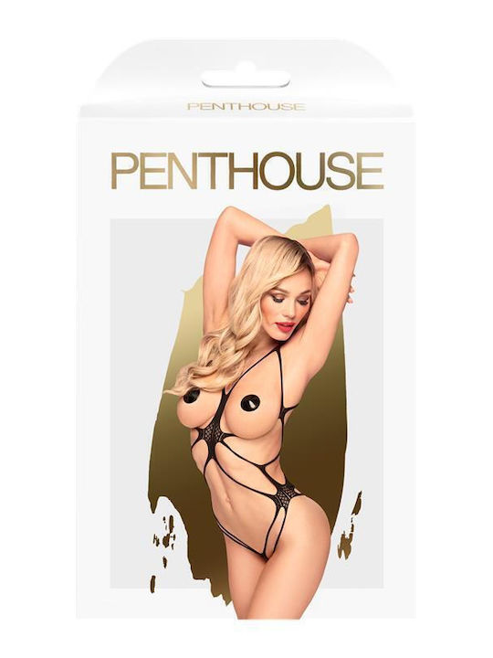 Penthouse Penthouse No Taboo Body Sexy Κορμάκι Διχτυωτό Black