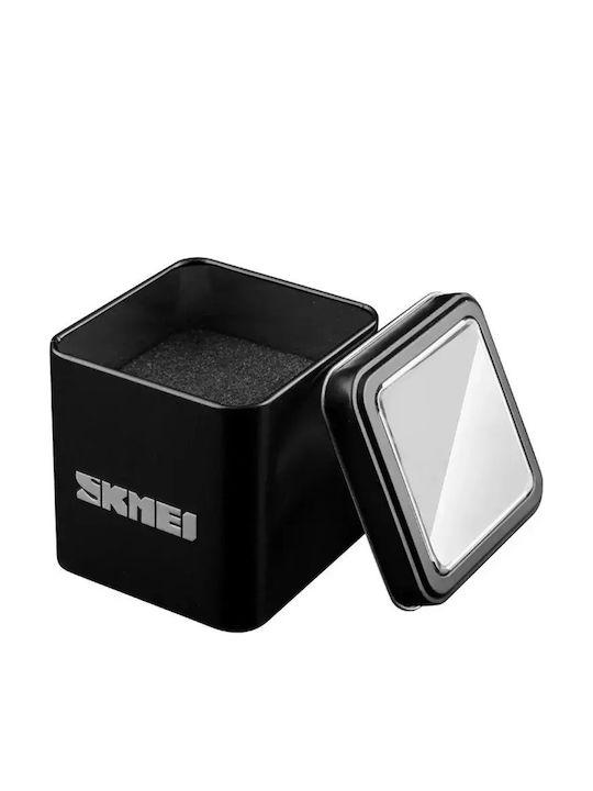 Skmei Digital Kinderuhr Schwarz mit Gummi-Armband