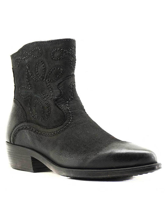 Inuovo Damen Cowboy-Stiefeletten Schwarz