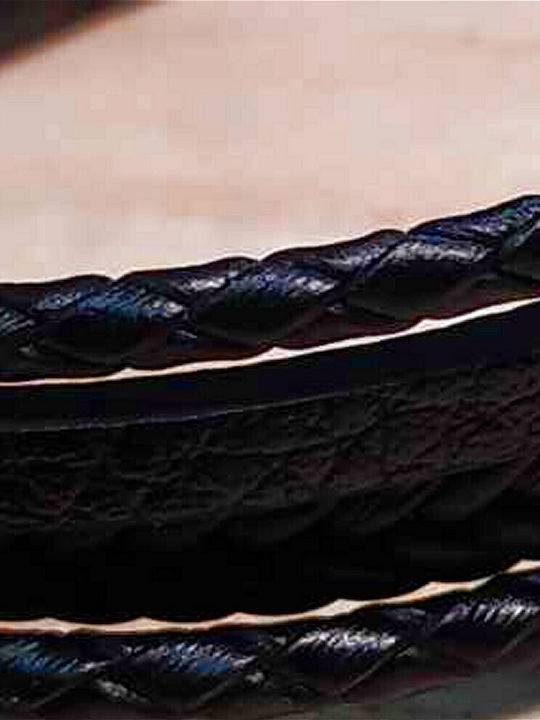 Leather 55 Ανδρικό Βραχιόλι από Δέρμα