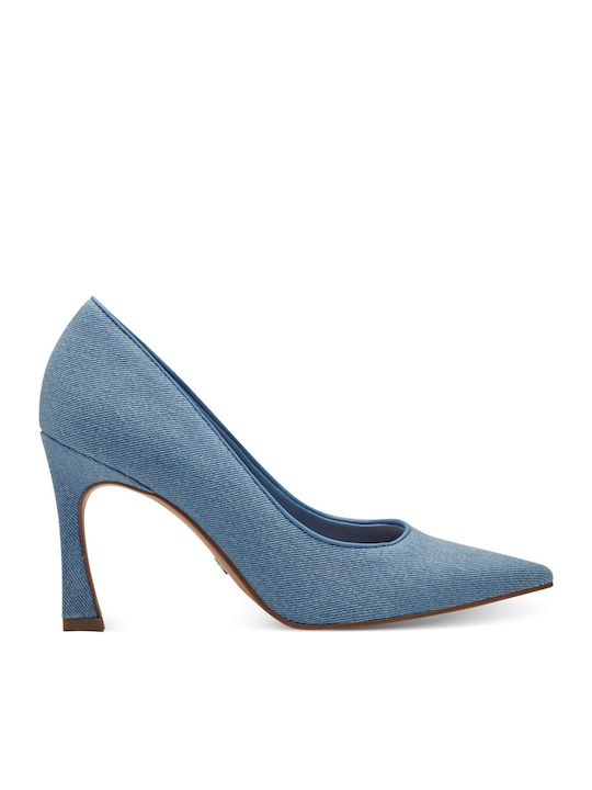 Spitze Zehe Pumps Blau