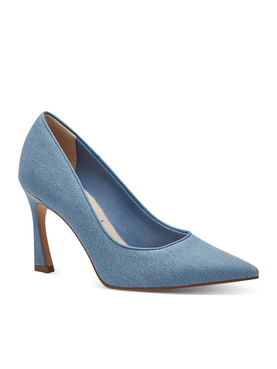 Spitze Zehe Pumps Blau